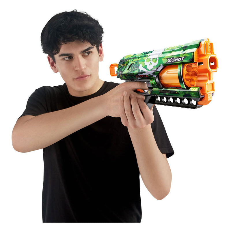 Afbeelding laden in galerijviewer, Xshot zuru x-shot skins griefer met 12 darts
