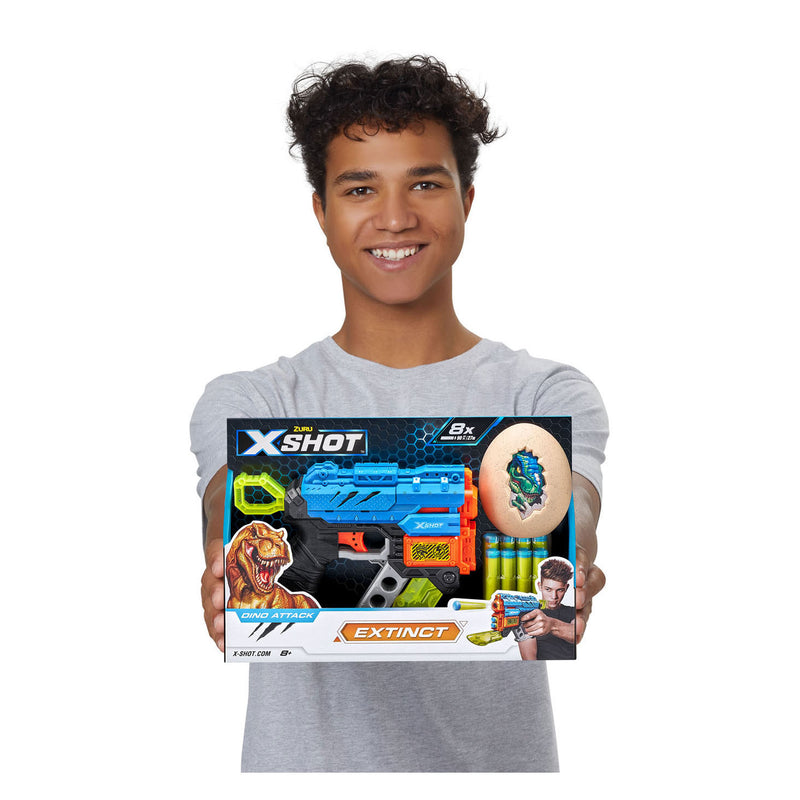 Afbeelding laden in galerijviewer, Zuru x-shot dino attack extinct met 8 darts
