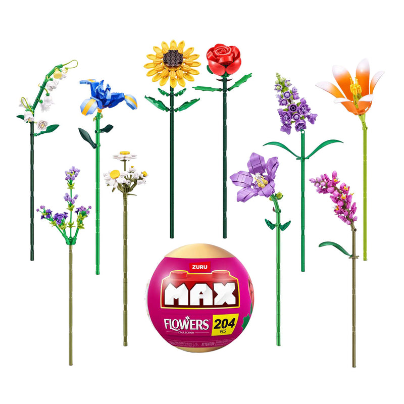 Afbeelding laden in galerijviewer, Zuru max premium flowers - bouwspeelset in verrassingsbal

