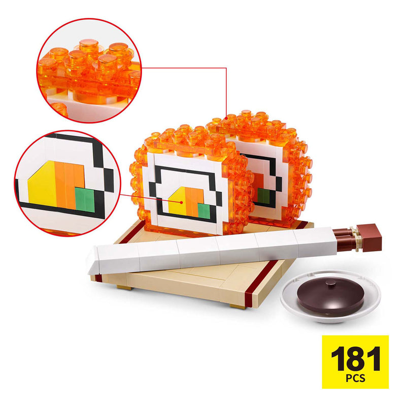 Afbeelding laden in galerijviewer, Zuru bouwset sushi max bricks - creatief speelgoed sushi maken.

