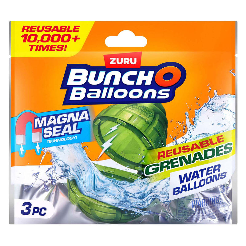 Afbeelding laden in galerijviewer, Zuru bunch-o-balloons herbruikbare magnetische watergranaten, 3-pack
