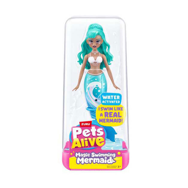 Afbeelding laden in galerijviewer, Zuru zeemeermin speelgoed pets alive zwemmende zeemeermin waterpret.
