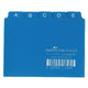 Scheidingstabbladen durable plastic a7 7,4x10,5cm geel 25 stuks