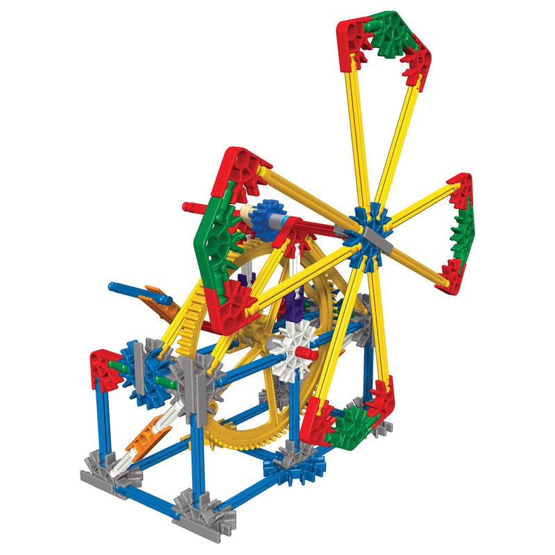 Afbeelding laden in galerijviewer, K'nex bouwset intro to simple machines gears, 198dlg.
