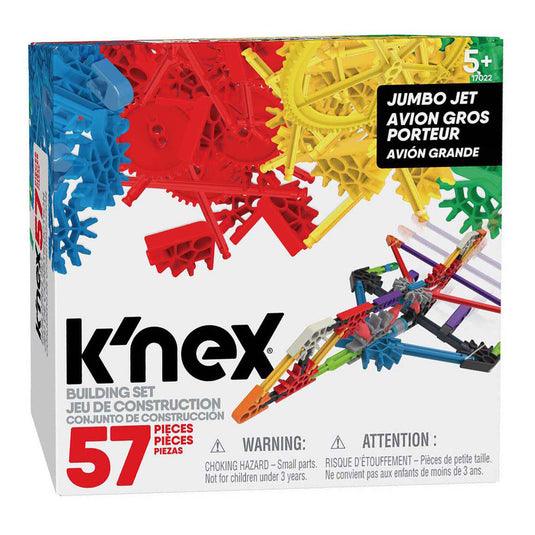 Bot-i knex imagine jumbo jet building set 57-delig constructieset