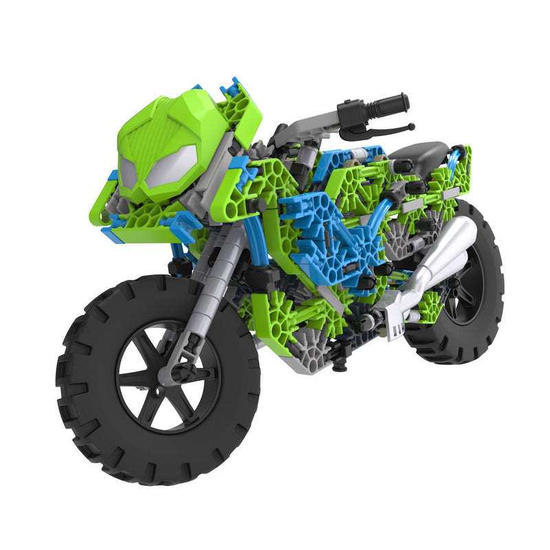 Afbeelding laden in galerijviewer, K'nex bouwset mega motorcycle, 456dlg.

