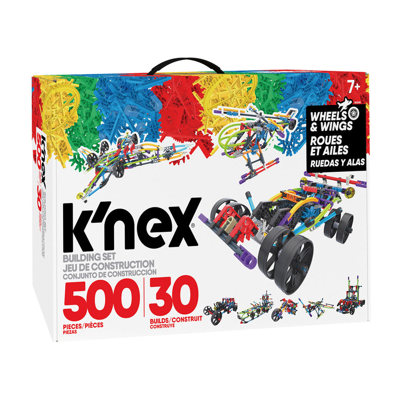 Afbeelding laden in galerijviewer, K'nex bouwset wheels 30 modellen, 500dlg.

