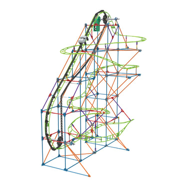 K'nex thrill rides typhoon frenzy roller coaster, 649dlg.