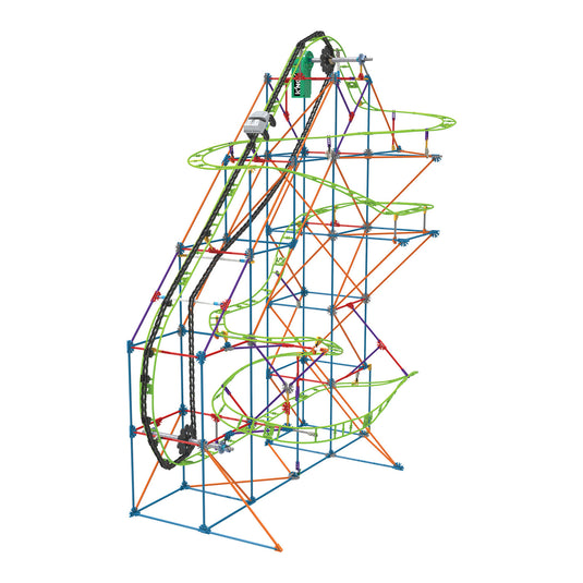 K'nex thrill rides typhoon frenzy roller coaster, 649dlg.