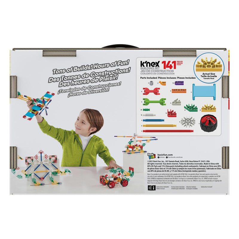 Afbeelding laden in galerijviewer, K'nex classics beginner 40 modellen bouwset, 141dlg.
