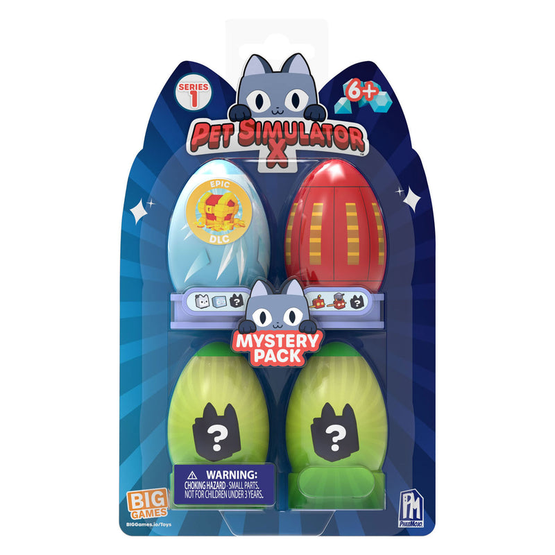 Afbeelding laden in galerijviewer, Roblox Pet Simulator Minifiguur 4-Pack
