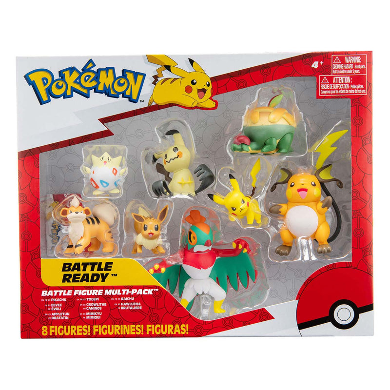 Afbeelding laden in galerijviewer, Boti Pokemon Multipack Speelfiguren, 8 Pack
