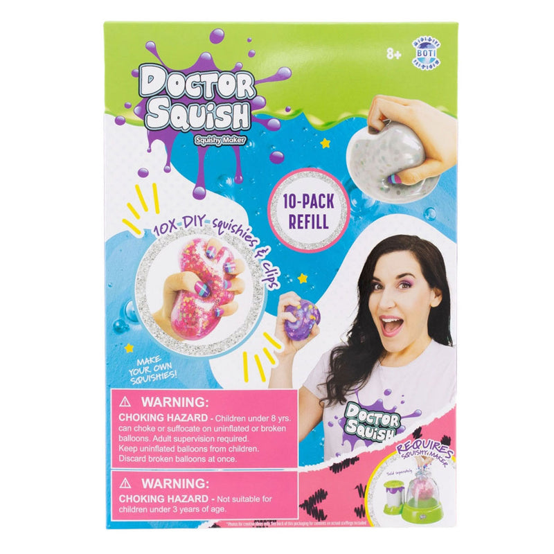 Afbeelding laden in galerijviewer, Boti doctor squish - squishy pack navulling - 10x tpr-squishies, 10x clips

