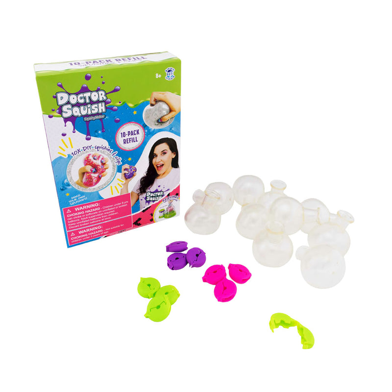 Afbeelding laden in galerijviewer, Boti doctor squish - squishy pack navulling - 10x tpr-squishies, 10x clips
