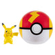 Boti pokémon clip 'n' go pikachu en fast ball speelset, 2dlg.