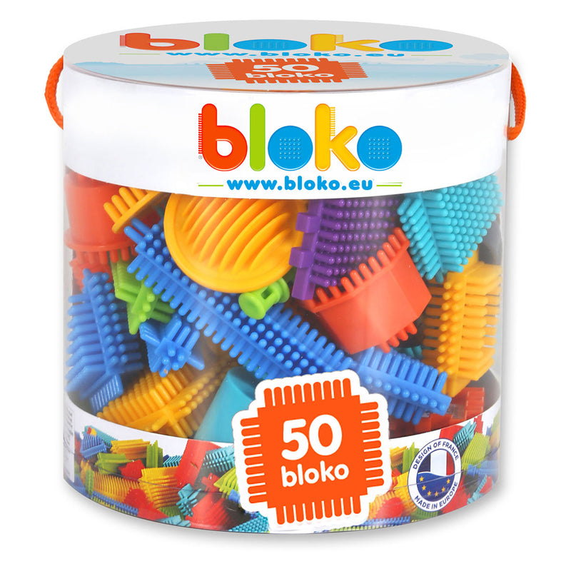 Afbeelding laden in galerijviewer, Boti Bloko Nopper Bouwblokken Klassiek, 50dlg.
