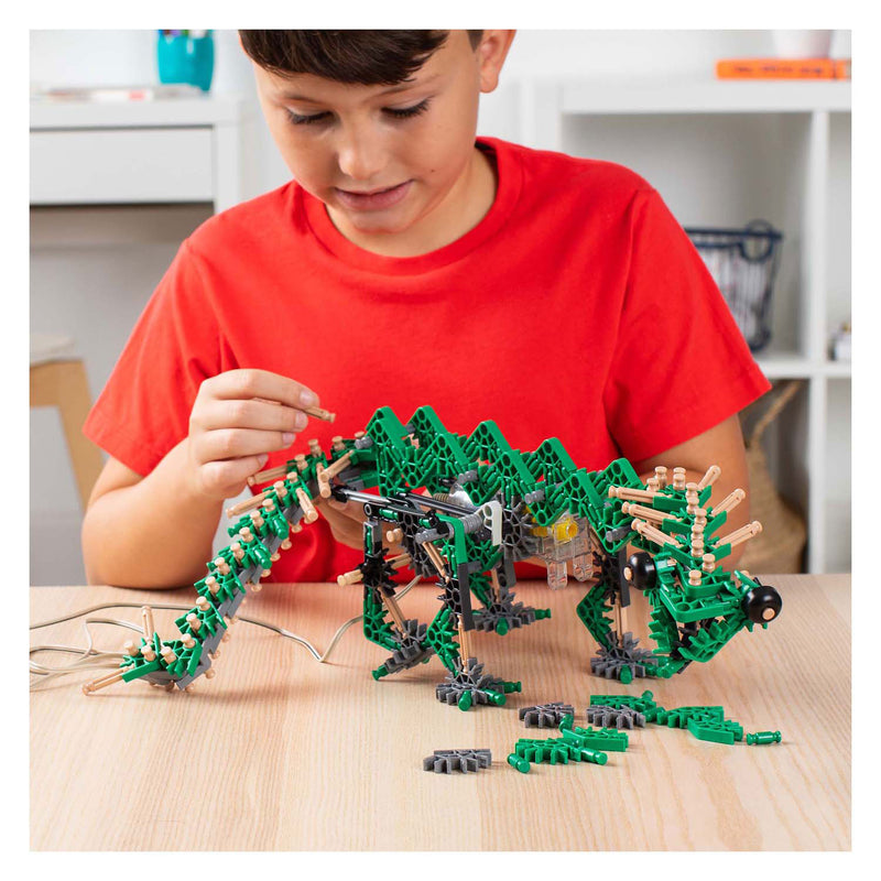 Afbeelding laden in galerijviewer, K'nex knexosaurus rex met motor, 255dlg.
