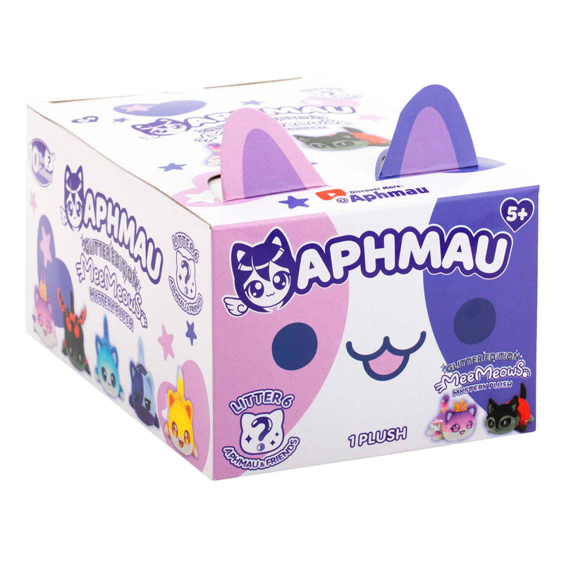 Afbeelding laden in galerijviewer, Boti aphmau friends 6 verrassing meemeows knuffel pluche, 15cm
