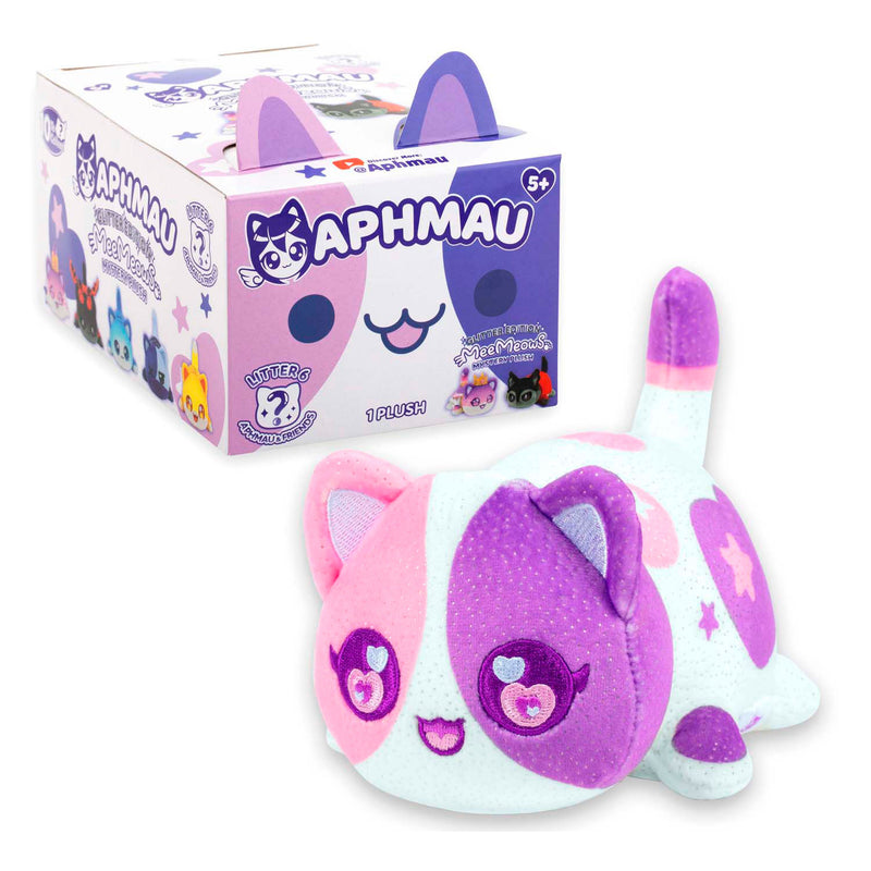 Afbeelding laden in galerijviewer, Boti aphmau friends 6 verrassing meemeows knuffel pluche, 15cm
