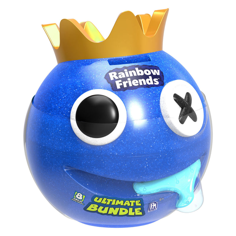 Afbeelding laden in galerijviewer, Rainbow friends ultimate bundle blauw metallic hoofd verrassingsbal
