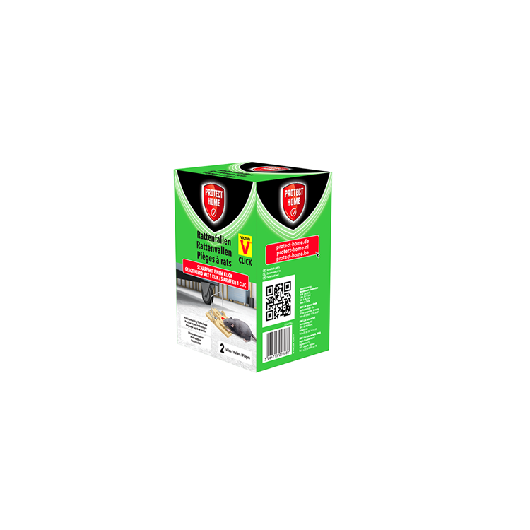 Afbeelding laden in galerijviewer, Protect home producten rattenval plastic 2 stuks
