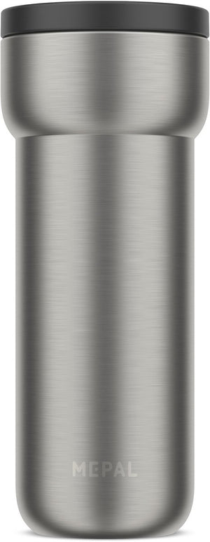Mepal isoleerbeker ellipse - 475 ml - koffiebeker to go - lekdicht - nordic black