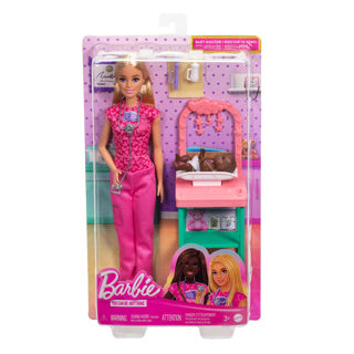 Afbeelding laden in galerijviewer, Barbie career baby dokter speelset met pop
