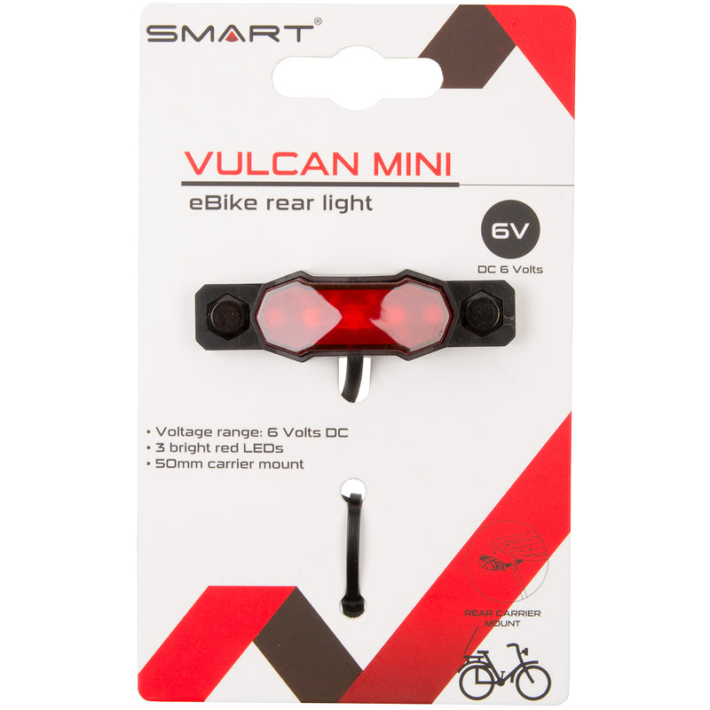 Afbeelding laden in galerijviewer, Smart vulcan mini e-bike carrier rear light
