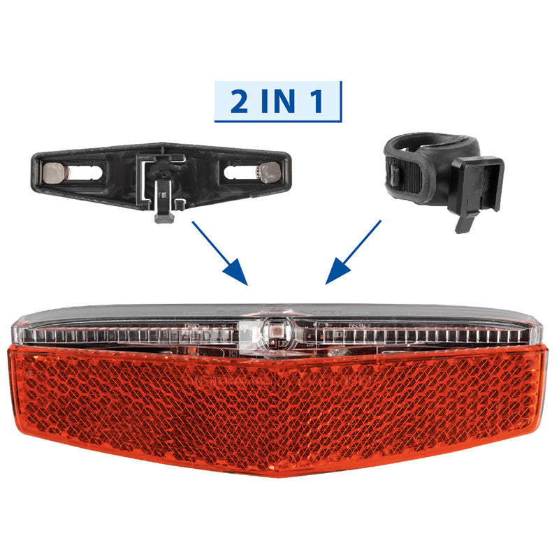 Afbeelding laden in galerijviewer, M-wave helios usb rechargeable battery rear light
