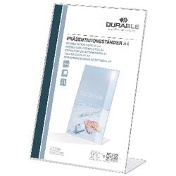 Bordhouder 8596-19 durable a4 acryl transparant