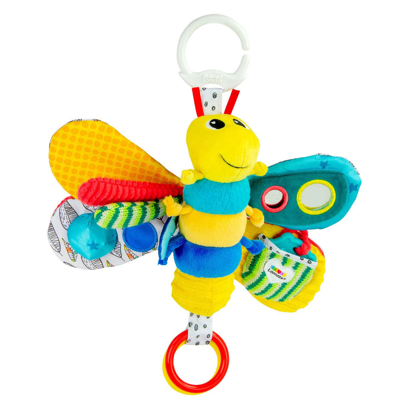 Afbeelding laden in galerijviewer, Lamaze freddie de vuurvlieg - grijp- en bijtspeelgoed - babyspeelgoed - knuffel - spelen en ontdekken

