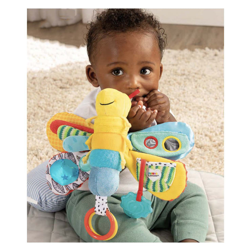 Afbeelding laden in galerijviewer, Lamaze freddie de vuurvlieg - grijp- en bijtspeelgoed - babyspeelgoed - knuffel - spelen en ontdekken
