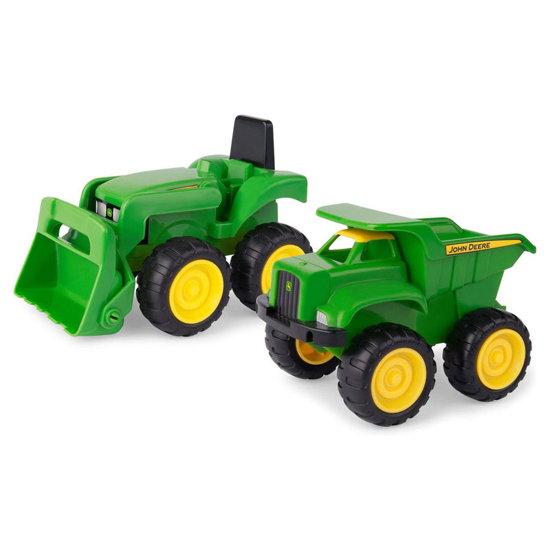 Afbeelding laden in galerijviewer, Spectron John Deere Kiepwagen en Tractor
