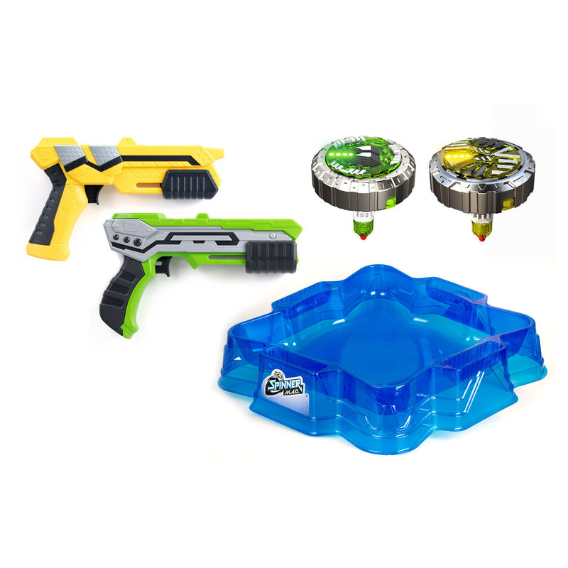 Afbeelding laden in galerijviewer, Silverlit M.A.D. Deluxe Battle Pack met Arena
