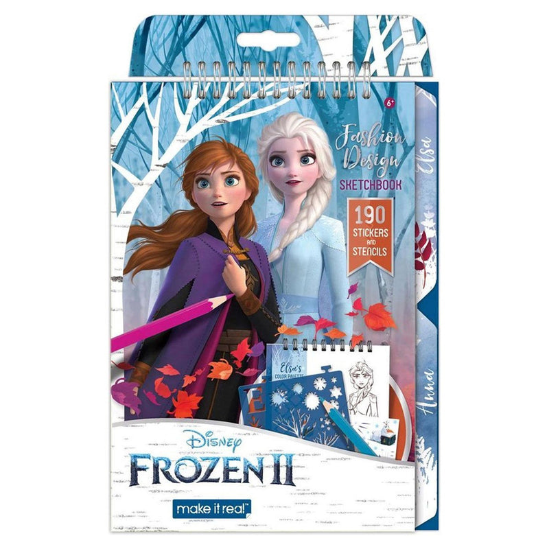 Afbeelding laden in galerijviewer, Spectron Frozen Sketchen Stickerboek met Stencils
