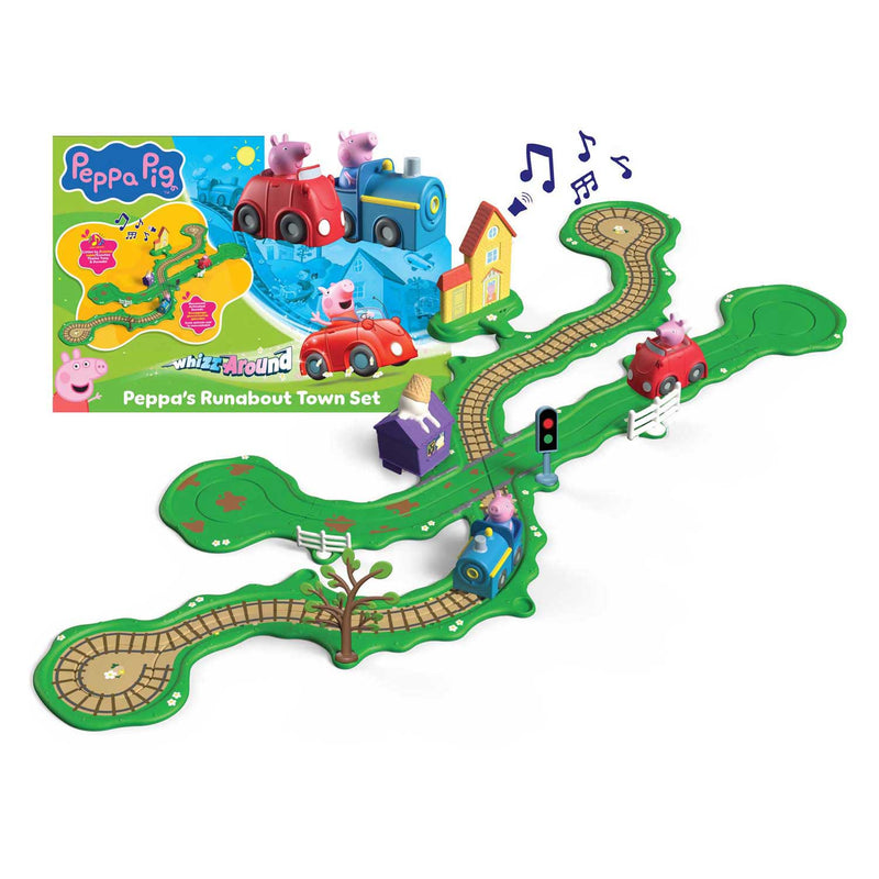 Afbeelding laden in galerijviewer, Spectron peppa pig whizz around - peppa's rondweg door de stad speelset
