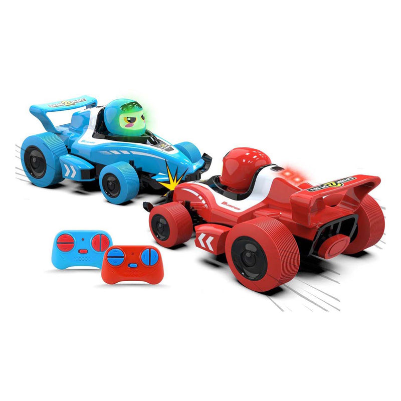 Afbeelding laden in galerijviewer, Gear2play r c formule 1 neon bumper botsauto's 2 in 1
