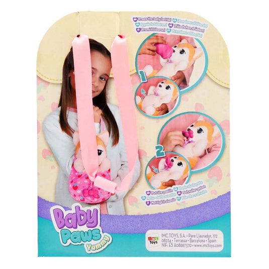 Imc toys baby paws yummy shiba inu knuffel - 20cm