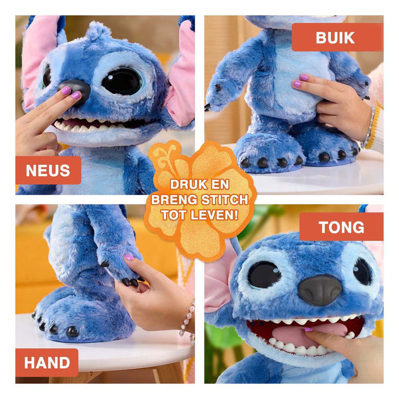 Afbeelding laden in galerijviewer, Just play ultimate stitch interactieve knuffel
