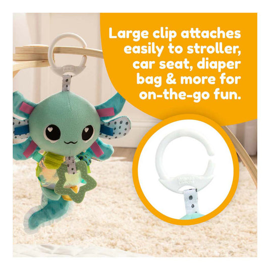 Lamaze alise de axolotl clip go