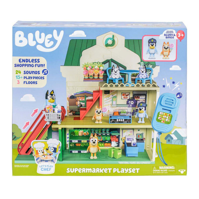 Afbeelding laden in galerijviewer, Moose toys bluey lets play chef - supermarkt speelset
