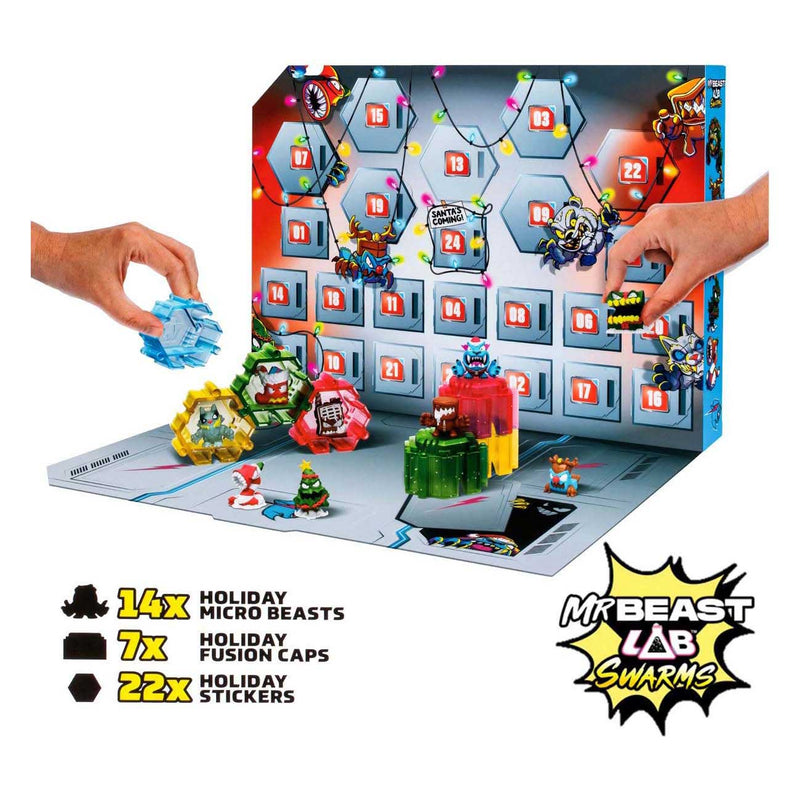 Afbeelding laden in galerijviewer, Moose toys mrbeast lab swarms - hyper fusion serie - swarms adventskalender
