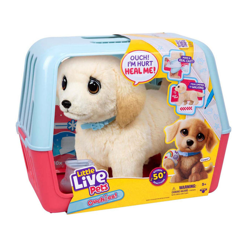 Afbeelding laden in galerijviewer, Spectron little live pets ouchies puppy cooper - interactieve knuffel
