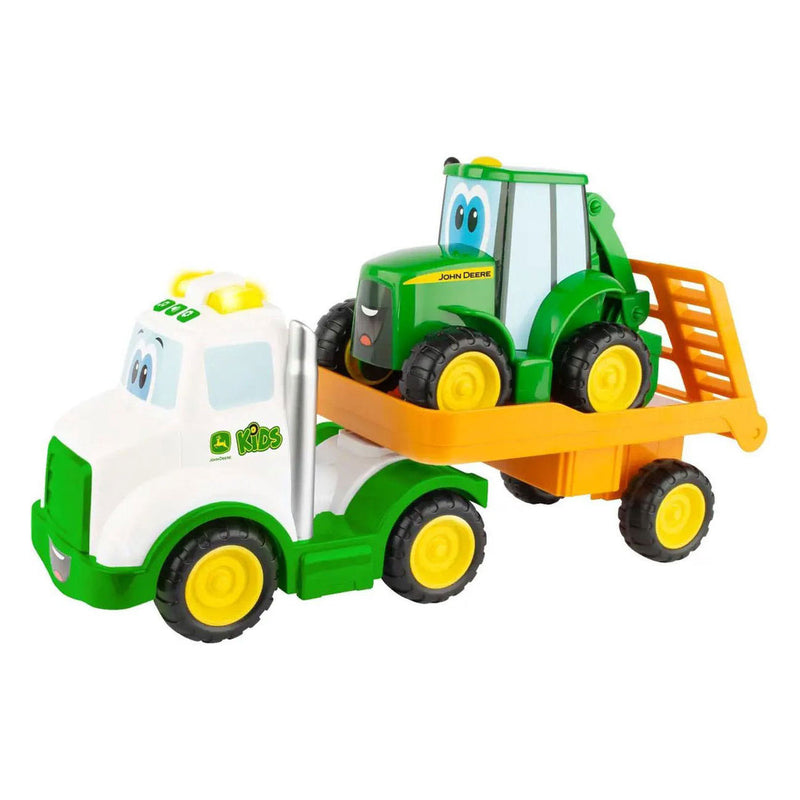 Afbeelding laden in galerijviewer, Spectron john deere farmin friends transporter set

