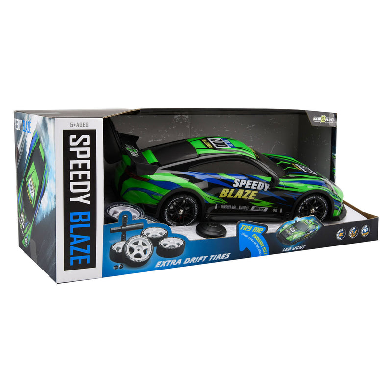 Afbeelding laden in galerijviewer, Gear2play speedy blaze rc raceauto met verlichting
