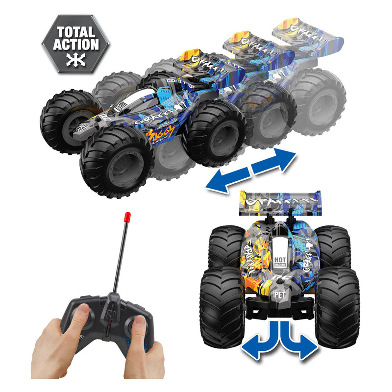Afbeelding laden in galerijviewer, Gear2play rc graffity buggy 1:24 - big wheels
