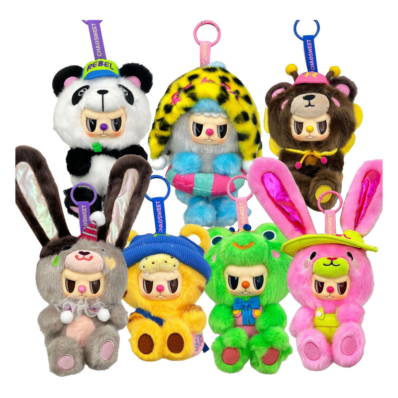 Afbeelding laden in galerijviewer, Spectron pop cuppo - rebel bear animal series verzamelfiguren

