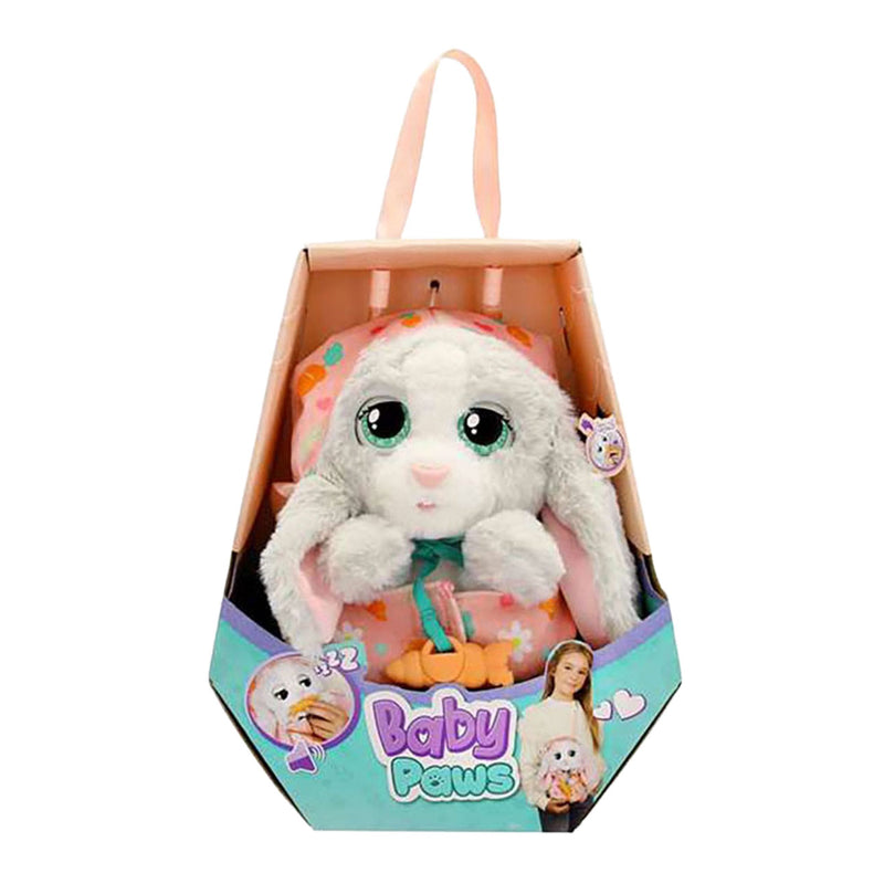 Afbeelding laden in galerijviewer, Spectron baby paws bunny interactieve knuffel - 20 cm
