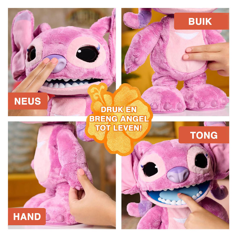 Afbeelding laden in galerijviewer, Just play stitch ultimate angel interactieve knuffel
