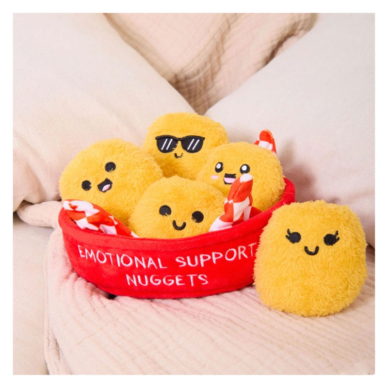 Afbeelding laden in galerijviewer, Just play emotional support nuggets knuffels - 6dlg.
